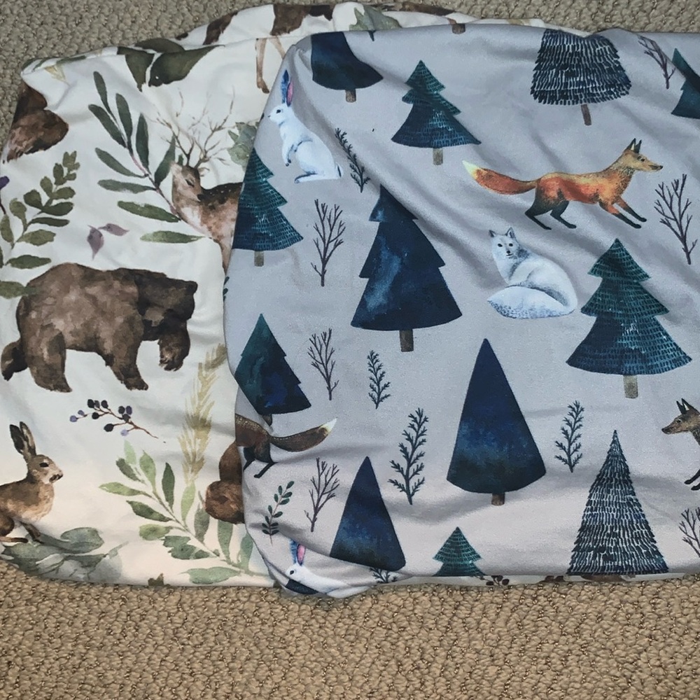 Woodland Set of 2 Changing Covers